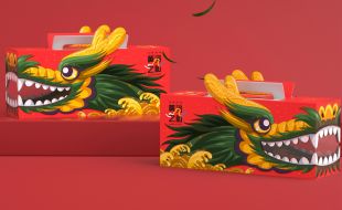 创意包装盒设计以图形作为设计语言—樱美包装
