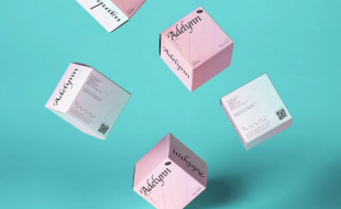 国民新兴品牌的年轻化渐变色的茶饮包装盒设计-樱美包装