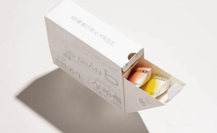 一款富有诗意的简易抽屉养生茶叶包装盒设计-樱美包装