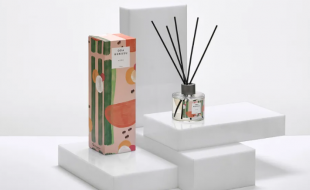 一款抽象派土耳其品牌的香薰产品包装盒设计-樱美包装