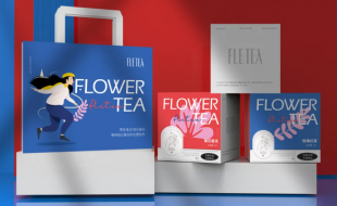 优雅清新的花茶产品包装设计，唤起了少女心！-樱美包装