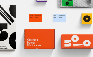  线下综合体验店的猫咖产品包装设计-樱美包装