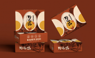 中式水墨风格设计的鸡蛋产品包装盒-樱美包装 中式水墨风格设计的鸡蛋产品包装盒-樱美包装