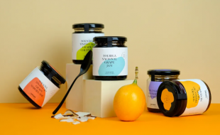 这款果酱产品包装设计简洁并且风格独特-樱美包装 这款果酱产品包装设计简洁并且风格独特-樱美包装