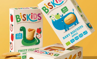 可爱动物系插画的儿童款的饼干零食包装盒设计-樱美包装
