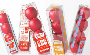 符合都是年轻人喜爱的新奇趣味的苹果特产礼盒包装-樱美包装