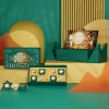 立体窗花创意月饼礼盒
