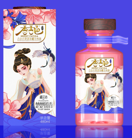 国潮化妆品包装盒 国潮化妆品包装盒
