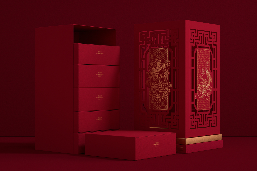 红酒礼盒设计